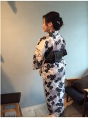 着付けヘアセット
