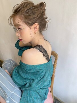 エクー(ECOO) 『　ゆるおだんごup  × glitter make     』