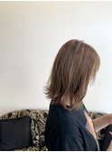 ブリーチ無しのハイトーンベージュ