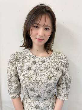 マグノリア オモテサンドウ(MAGNOLiA Omotesando) Aラインボブで劇的イメチェン!ぱらぱらバングが決め手くびれボブ