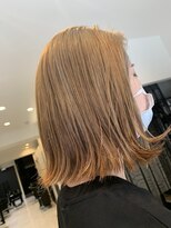 ディーヘアーデザイン(d.HAIR DESIGN)&nbsp;切りっぱなしボブ☆ブリーチカラー