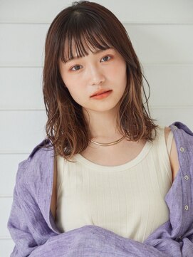 リトルカミス(little kamisu) 秋のマロンベージュ×インナーカラー