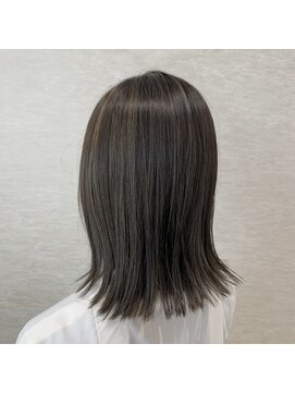 マナヘアー 倉敷(Mana Hair) 髪質改善　8トーン　オリーブベージュ