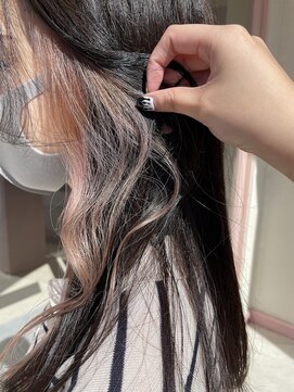 ワークスヘアー(WORKS HAIR) ホワイトピンク