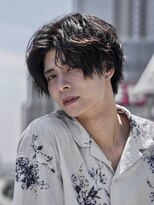 クロムトウキョウ ザ バーバー ネオン 新宿店(CHROM TOKYO the Barber ne/on)&nbsp;韓流センターパートツーブロックツイストスパイラルパーマ