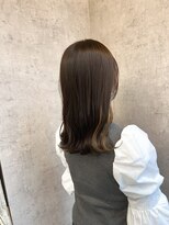 ノア ヘアデザイン 町田店(noa Hair Design) ミルクティーイヤリングカラー