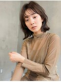 表参道roijir　小顔軽めバング×外ハネボブ