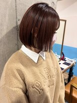 エース (ACE) ACE 横浜 イルミナ透明感カラー×大人可愛いボブスタイル