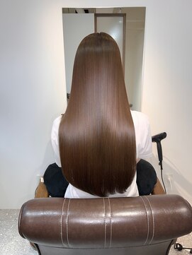 アールサロン 名駅(Rr SALON) 赤みを抑えたブラウンヘア/名駅/伏見