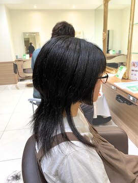 アッシュ 中山店(Ash) 個性派ウルフスタイル