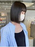 前下がりスリークボブ