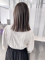 キング 梅田(K!ng)&nbsp;【梅田】ハイライトカラーミルクティーベージュベージュカラー