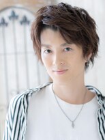 モッズヘア メン 上尾東口店(mod's hair men)&nbsp;女子ウケバッチリ◎グレージュアッシュアシンメトリーヘアM上尾