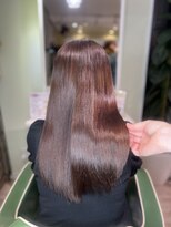 アルル 銀座(alulu)&nbsp;大人可愛い★ピンクベージュ★ロングヘア★髪質改善