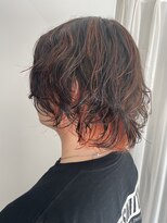 オレンジ 十三店(ORANGE)&nbsp;メンズミディアムハイライト×インナーオレンジ