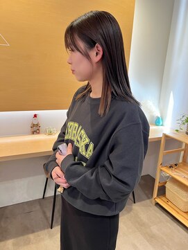 デルタ(Delta) インナーカラー#ダブルカラー#ブリーチ#ベージュ#デザインカラー