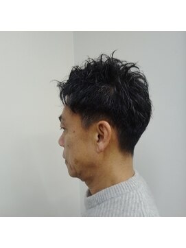 ヘアーデザインハセガワ(hair design hasegawa) イケオジ風パーマ