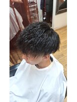 ティーズバーバー 亀有店(T's BARBER) スキンフェードツイストパーマ