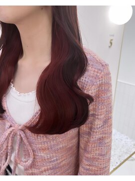 リルミー(Lilme) ブリーチなし赤×インナー赤＊rina＊