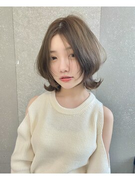 レーヴバイロンド 仙台(Reve by Lond) 韓国風レイヤーボブ 髪質改善 デザインカラー 縮毛矯正 前髪