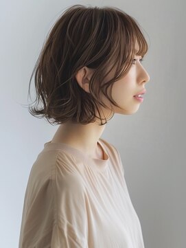 アルトリスト(Altruist Aging×HAIR&SPA) ★ダークアッシュ大人ガーリーボブ着物ミディアムレイヤーカット