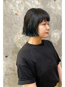 ソース(source) ///source///ディープグリーンボブ