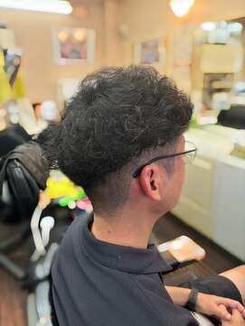 ワイズヘアー(Y's hair) ツーブロックウェーブパーマ