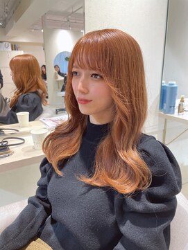 クレビアテン(CreBiA ten_) ブリーチ無しダブルカラー/ナチュラルオレンジカラー