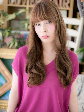 カバーヘア イヴ 戸頭店(COVER HAIR EVE) 大人かわいい韓国風小顔抜け感エアリーロングc6戸頭20代30代40代