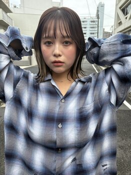 シーバイラヴィズム 万代店(Sea by LUVISM)の写真/【U24学割】学生の方必見☆平日使えるお得な大人気クーポン　カット＋ブリーチWカラー