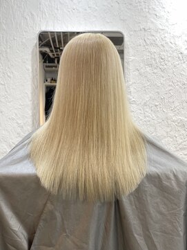 ミーム 原宿 表参道(meme) ◎ブロンドハイトーンカラーデザインカラーアンブレラカラー金髪