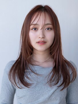 イルハバナ 渋谷(ill HAVANA) 20代30代大人かわいい/シルキーベージュ/レイヤーカット/前髪