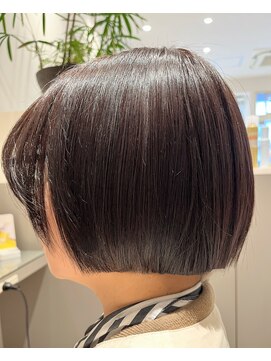 ボナミ 西日暮里店 切りっぱなしボブ