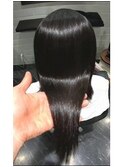 【縮毛矯正】+【ダメージ修復トリートメント】