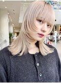 【MINX】似合わせ小顔ウェーブミディアム__銀座/髪質改善