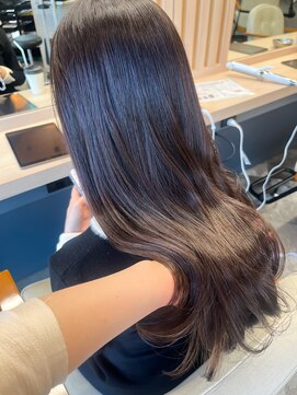 ボタン ハカタ(VOTAN hakata) 博多美容室/ラベンダーカラー/レイヤーカット/髪質改善