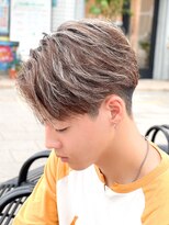 エルマーク 高槻(L-MARK) ダブルカラー/ブリーチ/ミルクティー/ヘアカラー/men's