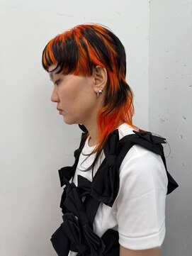 クク(QUQU) ウルフレイヤー デザインカラー ローライト