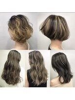 ヘアーネイル アーテ(Hair Nail ARTE)&nbsp;【岡山/総社】ハイライトカラーと白髪ぼかし