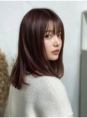 赤羽駅オリーブグレーココアベージュ小顔