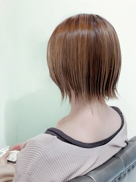 メモリーズ 水天宮前店(Memories) シャギーボブハッシュカットウルフボブチョコレートブラウン