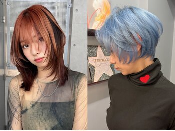 ハスキー(HUSKY)の写真/洗練された顔周りのカットが人気◎[京都/四条烏丸/ブリーチ/ダブルカラー/ハイトーン/カラー/学割U24]