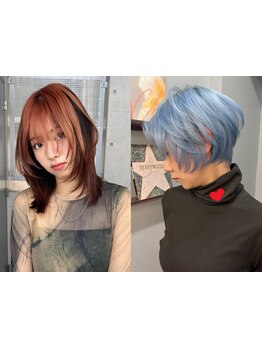 洗練された顔周りのカットが人気◎[京都/四条烏丸/ブリーチ/ダブルカラー/ハイトーン/カラー/学割U24]