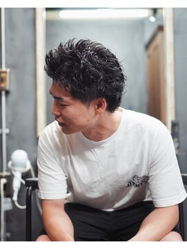 ノーエン(noen) メンズパーマ/メンズカット/波巻きパーマ/ニュアンスパーマ/韓国