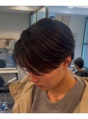 毛流れセンターパート【曲がる縮毛矯正】