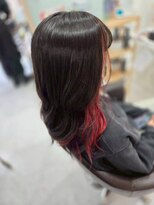 ハコ(HACO)&nbsp;際立つインナーカラーがオシャレ◎