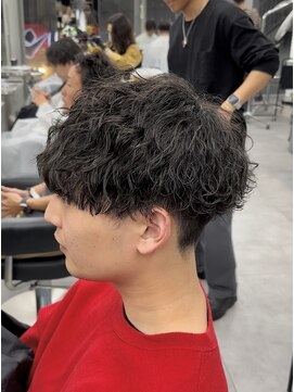 オーバルバイアピッシュ(OVARL by apish) 波巻きパーマスパイラルパーマシャドウパーマニュアンス