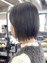 サンドイエナ 横浜店(sand yena)&nbsp;横浜で広がりを抑える縮毛矯正ボブ