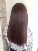 オートゥール(hair room Auteur)&nbsp;髪質改善トリートメント◎艶ワインレッドカラー透明感