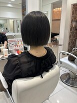 ヘアースパ ノッシュ 博多千代店(Hair Spa Nosh)&nbsp;切りっぱなしボブ
